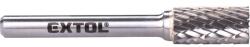 Extol keményfém turbómaró (rotormaró), hengeres, átmérő 10×20mm/szár 6mm, keresztfogazás (8703714) - sipibolt
