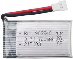 Yunique 3 db-os LiPo 720mAh 3.7V akkumulátor készlet Syma X5, X5C, X5SC X5SW Skytech M68 készülékekhez