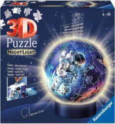 Ravensburger 3D Puzzleball Luminos Astronaut 72 piese