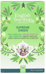 English Tea Shop 20 bio supreme zöld tea 37g