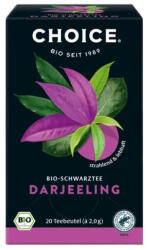 Choice bio fekete tea darjeeling filteres 20db, 40g