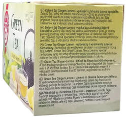 TEEKANNE zöld tea ginger and lemon 20db