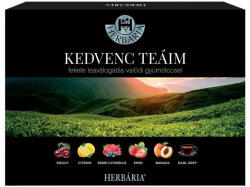 Herbária kedvenc teáim fekete tea válogatás (6x5db) 30db