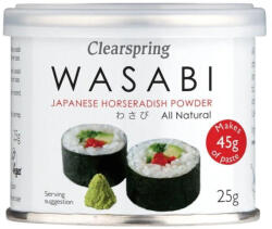 Clearspring Japán Wasabi Por 25g