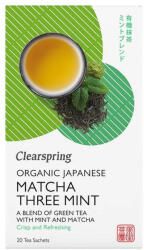 Clearspring Bio Japán Matcha Menta Tea 20db