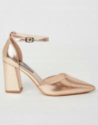 Dorothy Perkins Rózsaszín Metál Magassarkú Cipő Öko Bőr Spicc Dorothy Perkins 38 (BQQ17201)