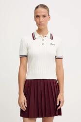 Guess póló gyapjúkeverékből SABINA - bézs L