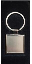 Fém kulcstartó Négyzet Ezüst J02.3937 Mpm