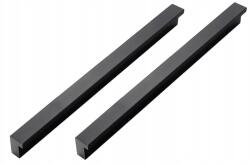  Alumínium ötvözetből készült bútorfogantyú, 2 db, furatok közötti távolság 160 mm (x)