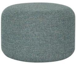 Hübsch Sötétszürke Textil Puff 52 cm