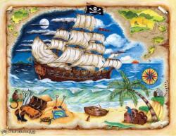  Kalózöböl festő fotótapéta 2, 75x2, 13m