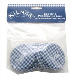 Kilner 6 db-os fedő szett 6x63mm, Made In England (0025.367)