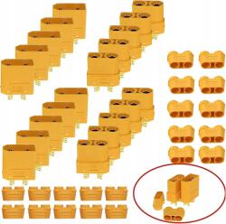XT90H dugasz-női csatlakozók 10 pár áramerősséggel, 40A/90A-es áramerősséggel Rc Lipo akkumulátorokhoz (B0F8R5KX51)