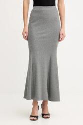 Pinko szoknya gyapjúkeverékből - szürke S - answear - 111 990 Ft