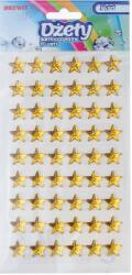 Brewis Öntapadós Strasszok Csillagok Sárga Arany Brewis 10 mm 54 Db DS40 (DS40)