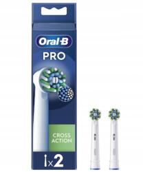 Oral-B Cserélhető fogkefefejek EB50RX-2 Cross Action Pro (Pro Cross Action Biały (2 szt.))