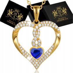 Mennica Świdnicka Arany Nyaklánc Infinity Szív Ezüst 925 Női Ékszerek Ajándék