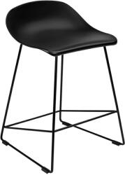 King Home ROLF Polipropilén Bárszék Fekete Modern PC-148A (KHM-PC-148A)