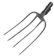 Evotools Furca Gri Carbon 200Mm, 4 Dinti (634188) Furca