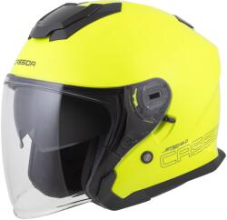 Cassida Cască de motocicletă deschisă Cassida Jet Tech 2.0 RoTo, galben fluo-negru-gri (AIM140-2594)