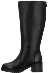 RIEKER Cizme dama, Rieker, Y5254-00-Negru, casual, piele naturala, lungi, imblanite, cu toc, negru (Marime: 38)