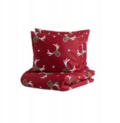 Homla Reindeer mikroszálas karácsonyi ágynemű rénszarvas mintával 160x200+2*50x60cm Homla (200956)