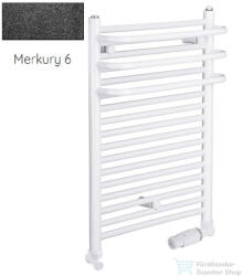 Radeco ARIA A1-600/1 490x635 törölközőszárítós radiátor, MERKURY 6 (metál fekete) színben (Radeco_ARIA_A1_600_1_MERKURY6)
