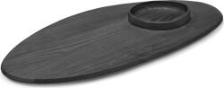 Serax Placă de servire Dune cu bol mic, 81 cm, frasin negru (B0223105-900) Tava