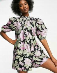 Design History Többszínű Overál Virágmintás 3/4-ES Ujjú Design 46