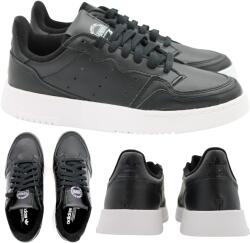 adidas Női Cipő Kényelmes Sneakers Fekete Bőr Adidas Supercourt méret 37 1/3 (EE7727)