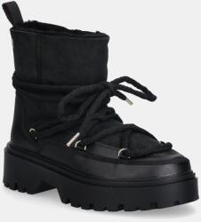 Tommy Hilfiger hócipő REAL SHEARLING LACEUP - fekete Női 39