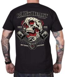 Black Heart Póló BLACK HEART Flame Piston Szín: fekete, Méret: M