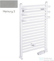 Radeco ARIA A2-500/1 680x535 törölközőszárítós radiátor, MERKURY 3 (metál világosszürke) színben (Radeco_ARIA_A2_500_1_MERKURY3)