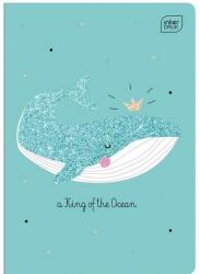 Interdruk Füzet A5 32 K Kockás Glitter Interdruk 4 (5556)