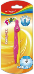 Keyroad Körző betétes, bliszteres Keyroad Flow vegyes színek