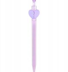 Centrum Golyóstoll Szív Szárnyak díszes 0, 7 autós lila (82006)