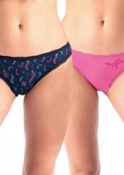 Key Klasszikus pamut bugyi csipkével Lpr 535 Key 2 db S