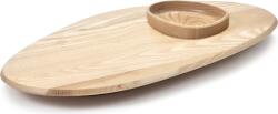 Serax Placă de servire Dune cu bol, 60, 5 cm, frasin natural (B0223104-712) Tava
