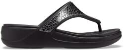 Crocs Șlapi Crocs Monterey Metallic Wedge Flip