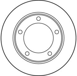 TRW DF1725 féktárcsa (1db)