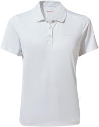 Craghoppers Women's Crag Pro Short-Sleeve Polo - Optic White