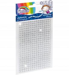 Fiorello Gyémánt Kristály Öntapadós Ezüst GR-DS039-4 Fiorello (5903364278441)