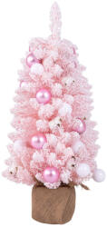 Timeless Tools Havas műfenyő gömbökkel 90cm rózsaszín (PRO865703210)