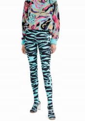 Desigual Mintás Leggings, Size S, többszínű, állati minta (593218)