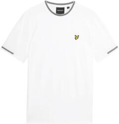 Lyle and Scott Тениска Lyle and Scott Men's Tipped T-Shirt - Wht/Blk W104