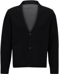 HUGO BOSS Men's Carper Knitted Full-Zip Fleece - Black