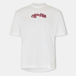 OFF WHITE Тениска OFF WHITE Men's Soft Fabric T-Shirt - White/Red