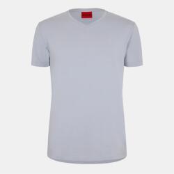 Hugo Тениска Hugo Short Sleeve V Neck T Shirt - Medium Grey