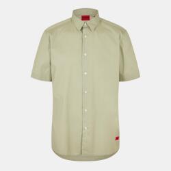 HUGO BOSS Риза с къс ръкав Hugo Men's Short Sleeve Shirt - Open Green 391