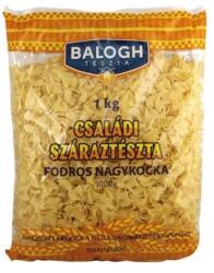 Balogh Tészta családi tojásnélküli száraztészta Fodros kocka 1kg